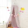 100% Cotton Baby Bed Canopy Kids Play Tent Mosquito Net Cot Baby Bed Canopy
