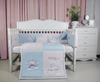 OEM Factory Supply 100% Cotton emboridery Baby Kids Bedding Duvet Cover Set Baby Bedding