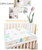 100% Soft Microfiber Breathable And Hypoallergenic Baby Sheet Fits Standard Size Crib Fitted Sheet Mattress Nursery Bed Sheets