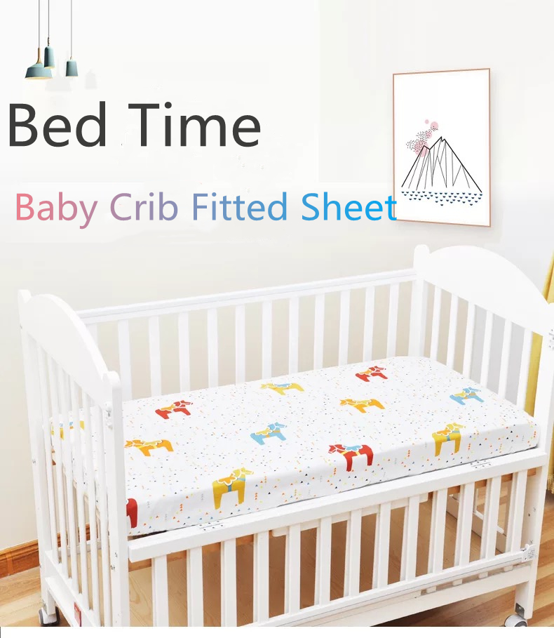 100% Soft Microfiber Breathable And Hypoallergenic Baby Sheet Fits Standard Size Crib Fitted Sheet Mattress Nursery Bed Sheets