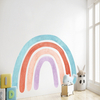 Boho Rainbow Wall Decal For Kid Room Wall Art Sticker Peel And Stick Wall Decals for Kids Room Nursery